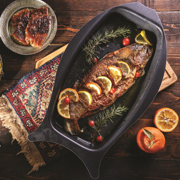 تابه ماهی عروس مدل فانتزی | بهترین قیمت خرید تابه ماهی عروس مدل فانتزی