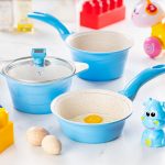 سرویس پخت و پز کودک 4 پارچه عروس مدل دیاکو