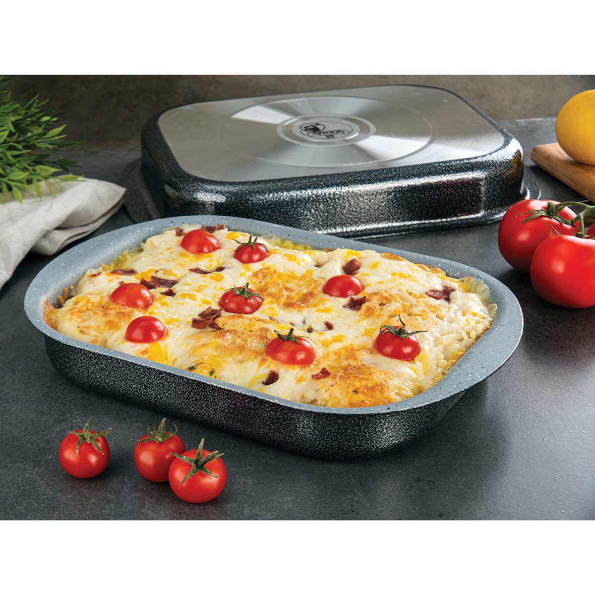 Frying-pan-Tall تابه فر عروس مدل لبه بلند سایز بزرگ | بهترین قیمت خرید تابه فر عروس لبه بلند بزرگ