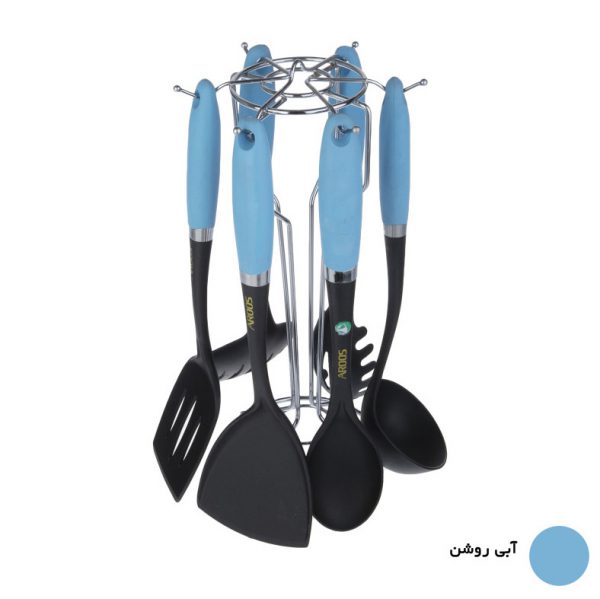 سرویس کفگیر و ملاقه 7 پارچه عروس کد 802