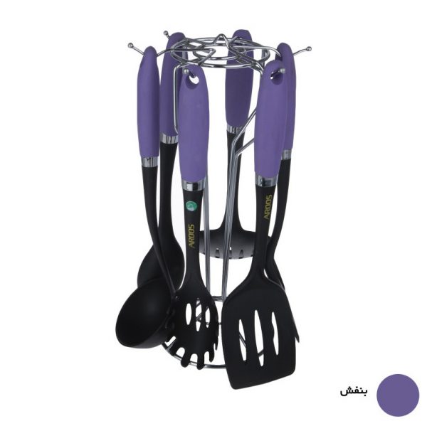 سرویس کفگیر و ملاقه 7 پارچه عروس کد 802