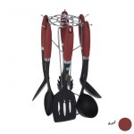 سرویس کفگیر و ملاقه 7 پارچه عروس کد 802