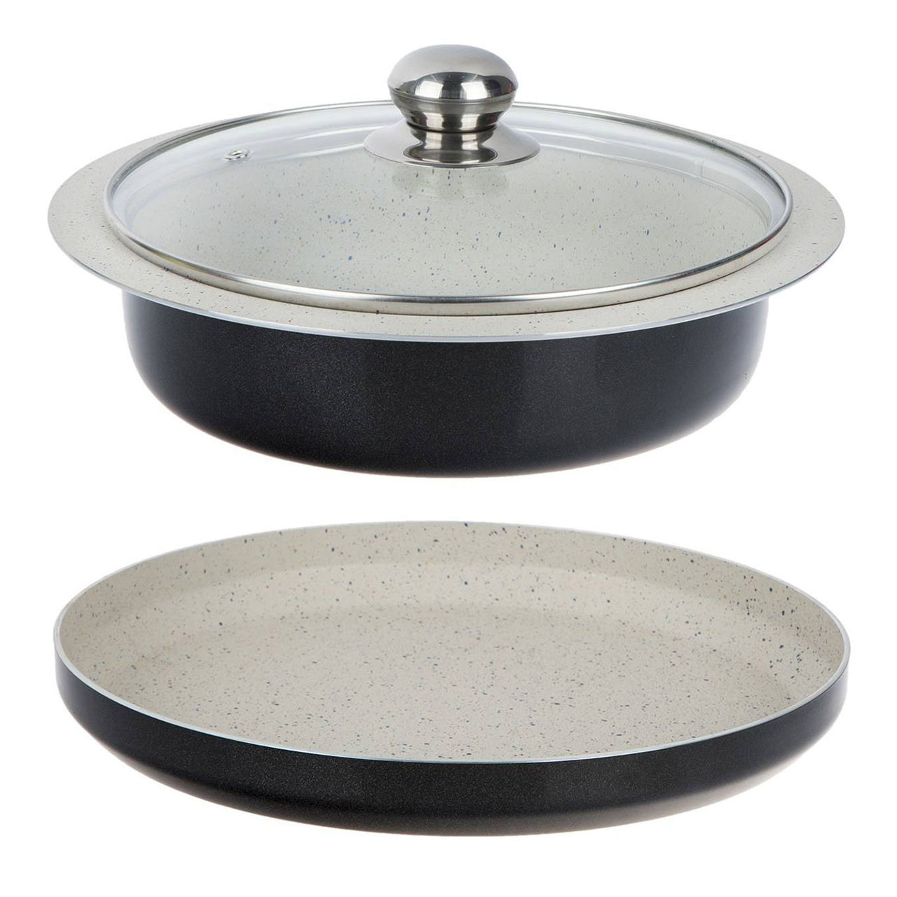 sarina-pan-01 سرویس پخت و پز 3 پارچه عروس مدل سارینا سایز 28 | بهترین قیمت خرید