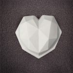 قالب کیک و ژله عروس مدل قلب