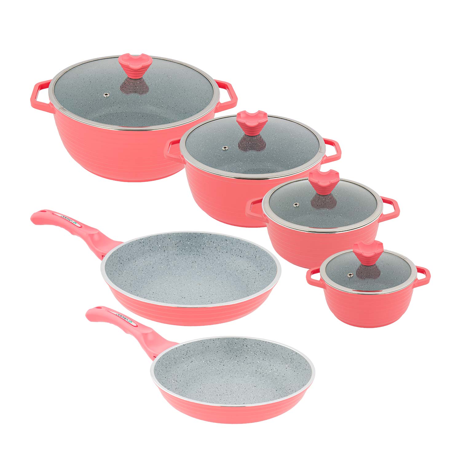 بهترین قیمت خرید سرویس پخت و پز 10 پارچه عروس مدل کلاسیک خطی