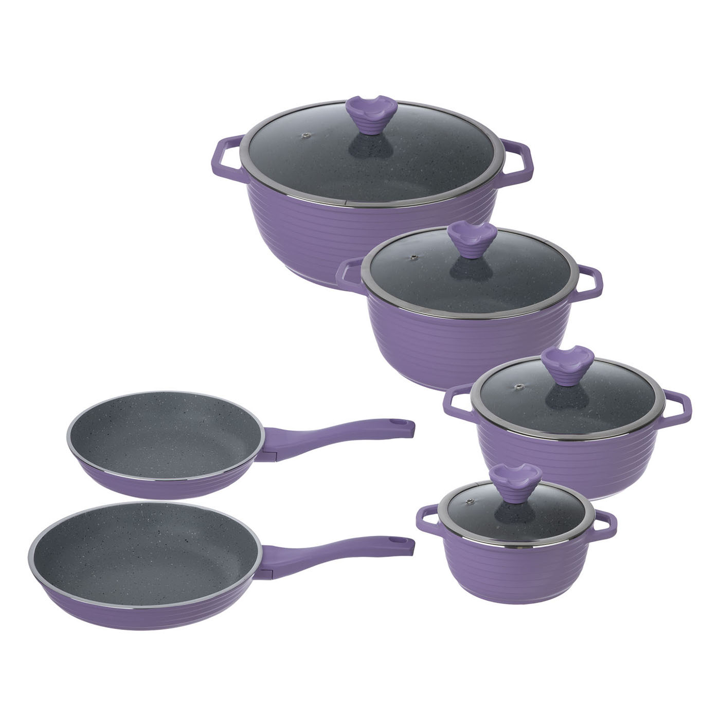 بهترین قیمت خرید سرویس پخت و پز 10 پارچه عروس مدل کلاسیک خطی