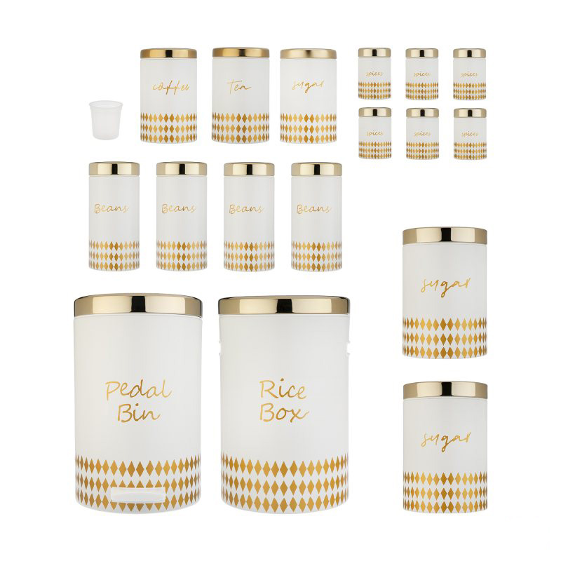 Kitchen Set 17 Pcs-gold1