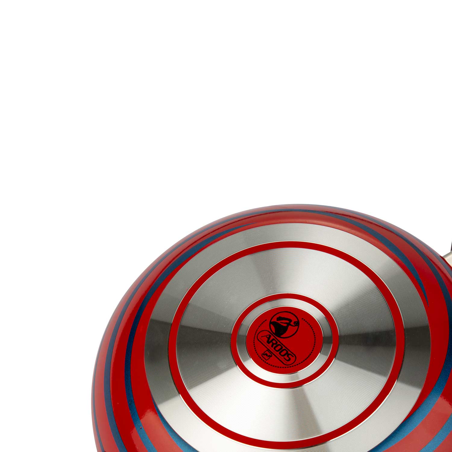 wokpan-fancy--05-5 تابه وک عروس مدل فانتزی طرح خطی گرد سایز 28 | بهترین قیمت تابه عروس فانتزی