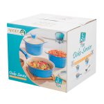 سرویس پخت و پز 5 پارچه عروس مدل دیاکو + هدیه کد 052