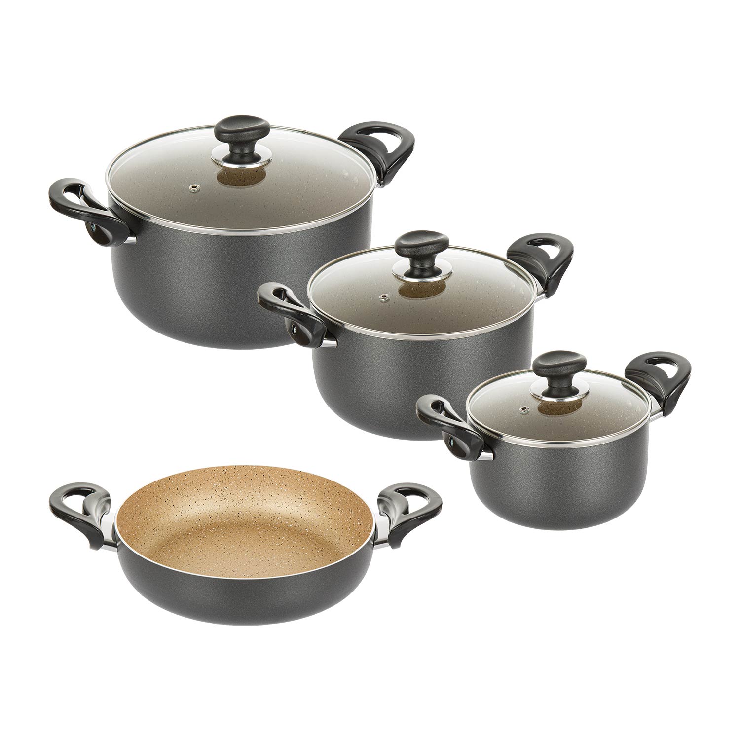 سرویس پخت و پز 7 پارچه عروس مدل مهسا | بهترین قیمت سرویس 7 پارچه مهسا