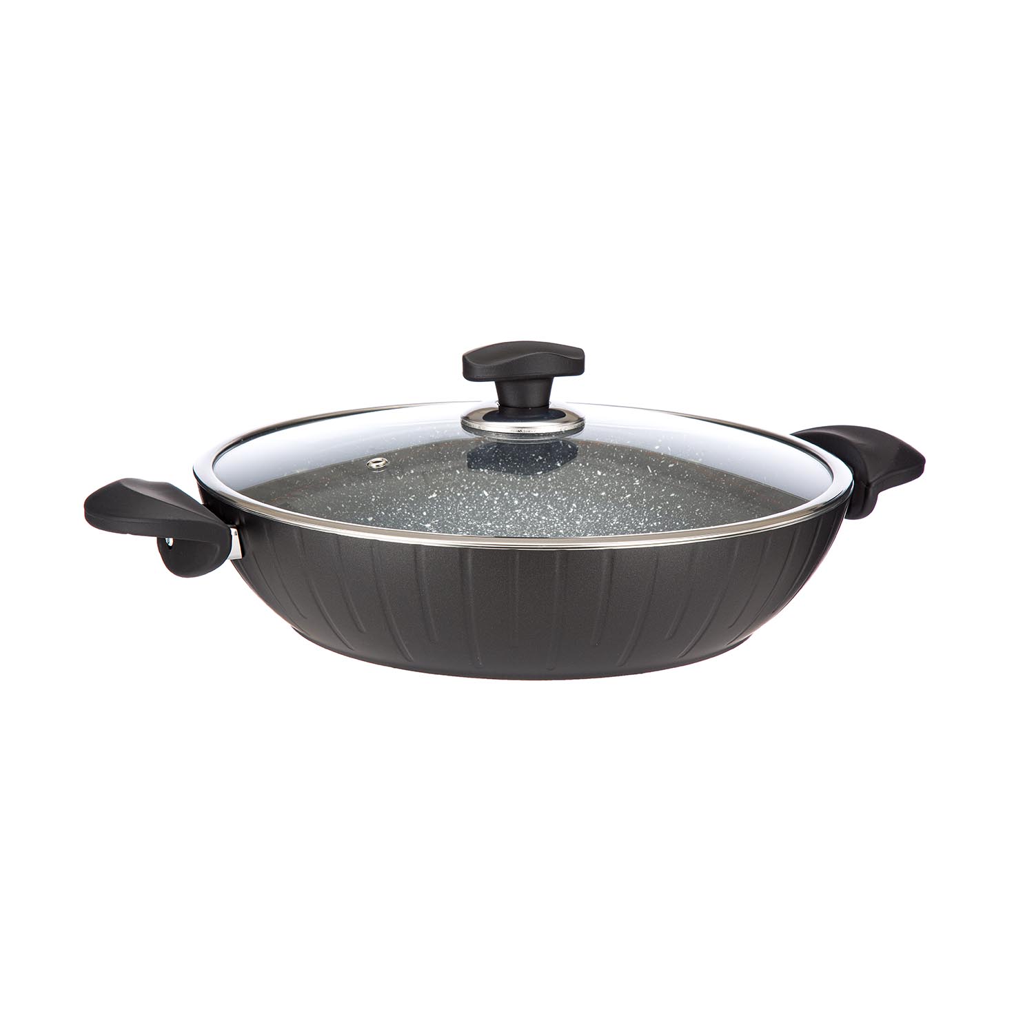 delvin pan-2handle-32 (3) تابه عروس مدل دلوین دربدار سایز 32 | بهترین قیمت خرید تابه عروس دلوین دربدار 32