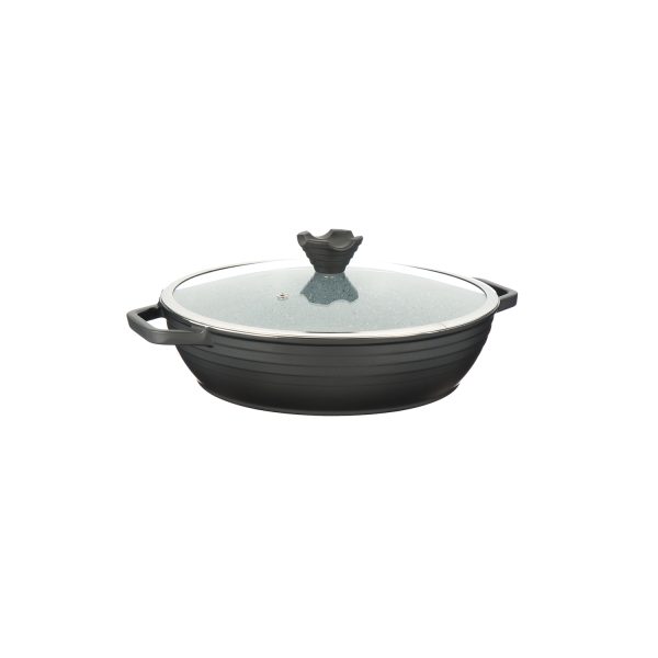 تابه عروس مدل کلاسیک خطی سایز 28 کد 150