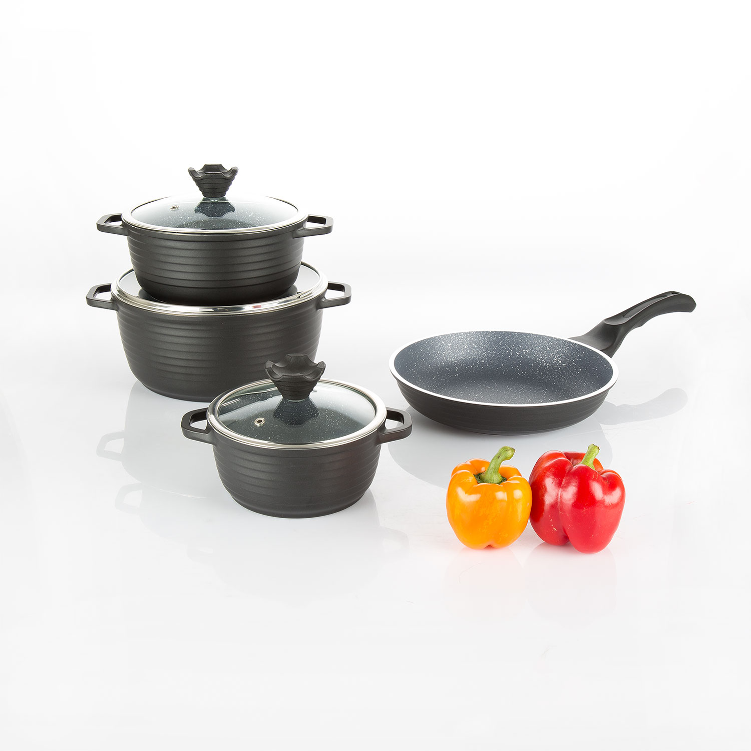 سرویس پخت و پز 7 پارچه عروس مدل کلاسیک خطی | قیمت خرید سرویس کلاسیک‌خطی