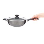 تابه عروس مدل دربدار وک سربی سایز 28 - Image 2