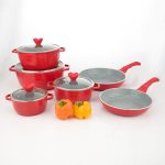 سرویس پخت و پز 10 پارچه عروس مدل کلاسیک خطی - Image 2